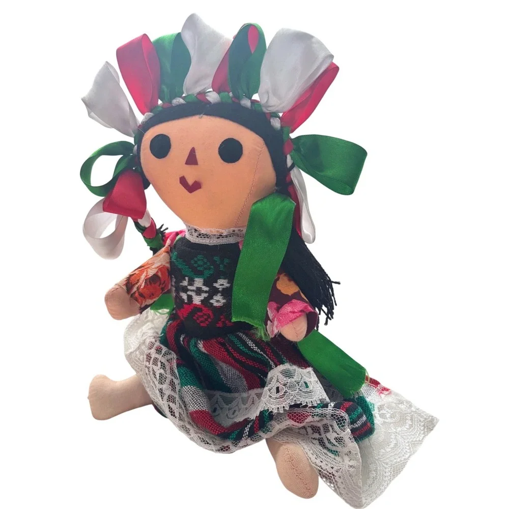 Handmade Mexican Rag Doll 13
